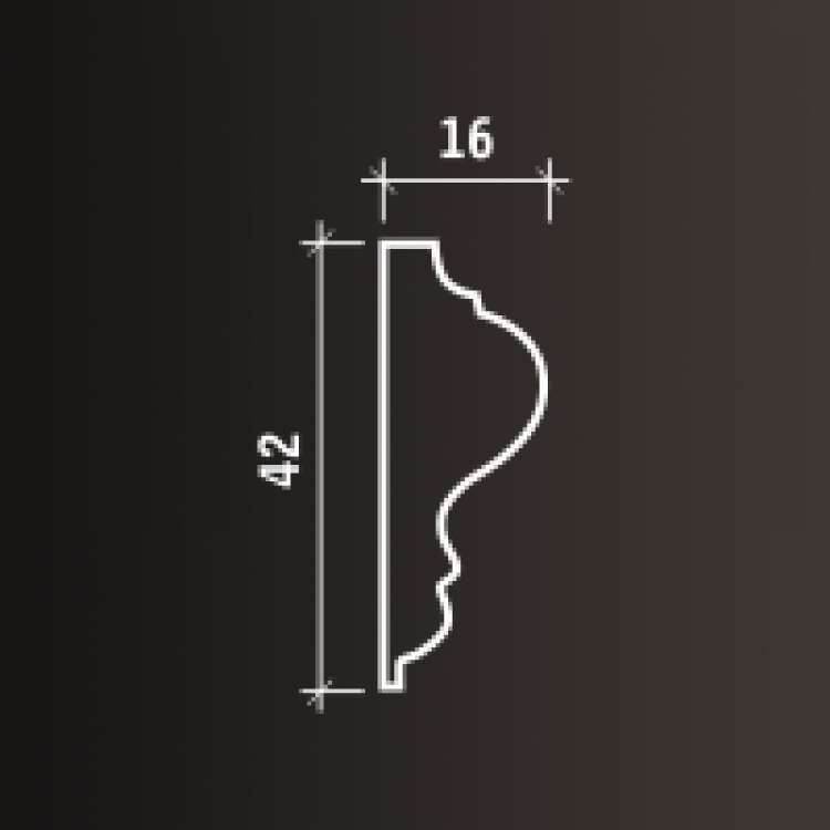 Молдинги Европласт арт Т.1.51.301 фото 2