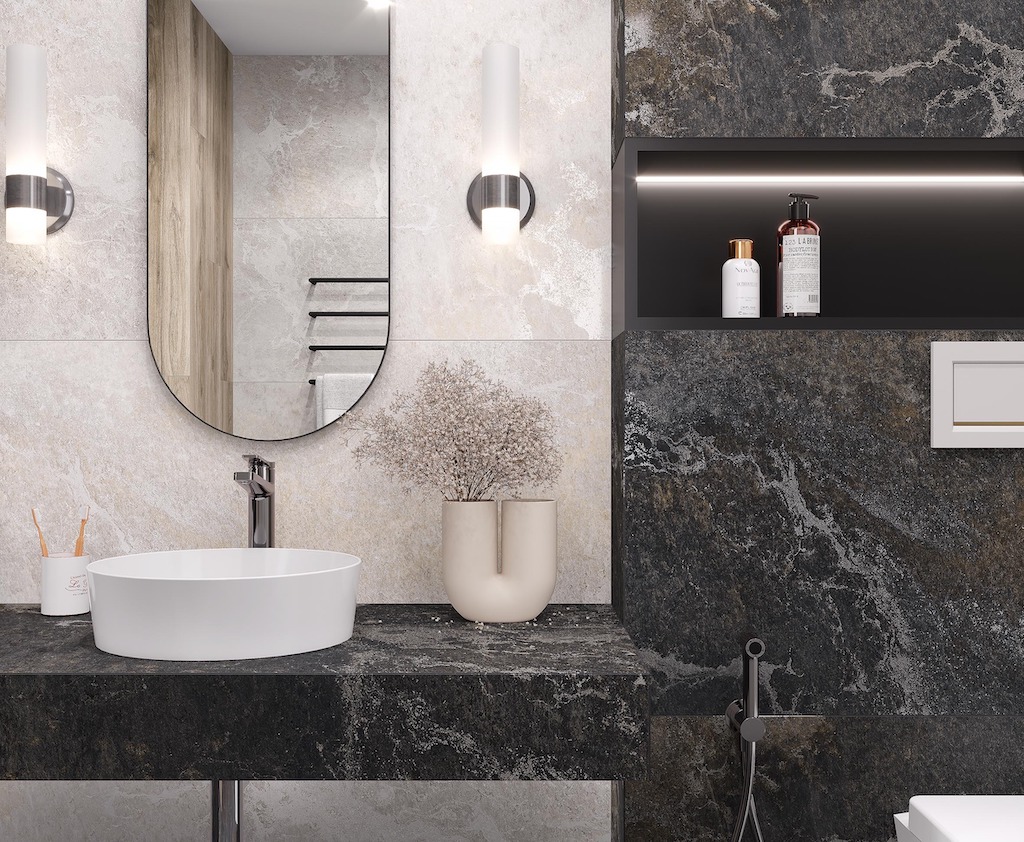 Керамогранит Laparet арт Blaze Nero фото 2