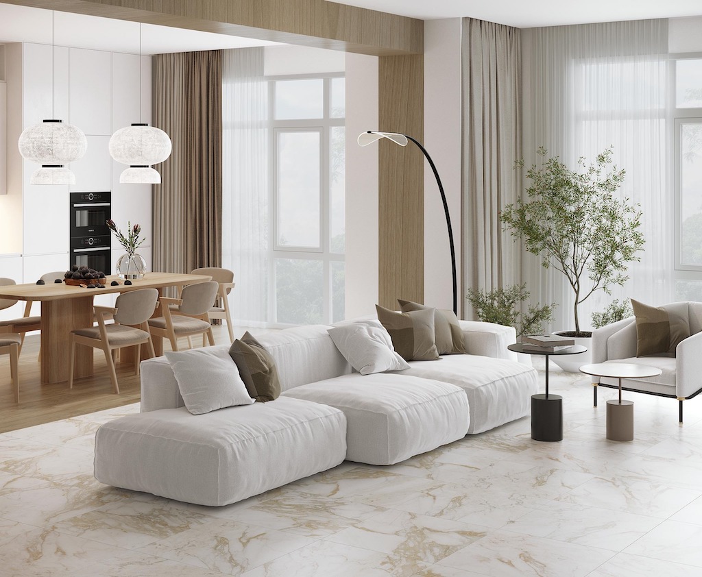 Керамогранит Laparet арт Calacatta Oro фото 3