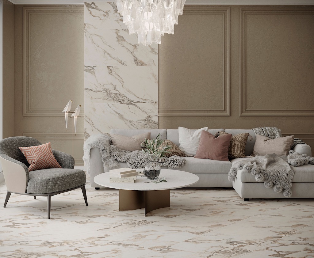 Керамогранит Laparet арт Calacatta Carve фото 3