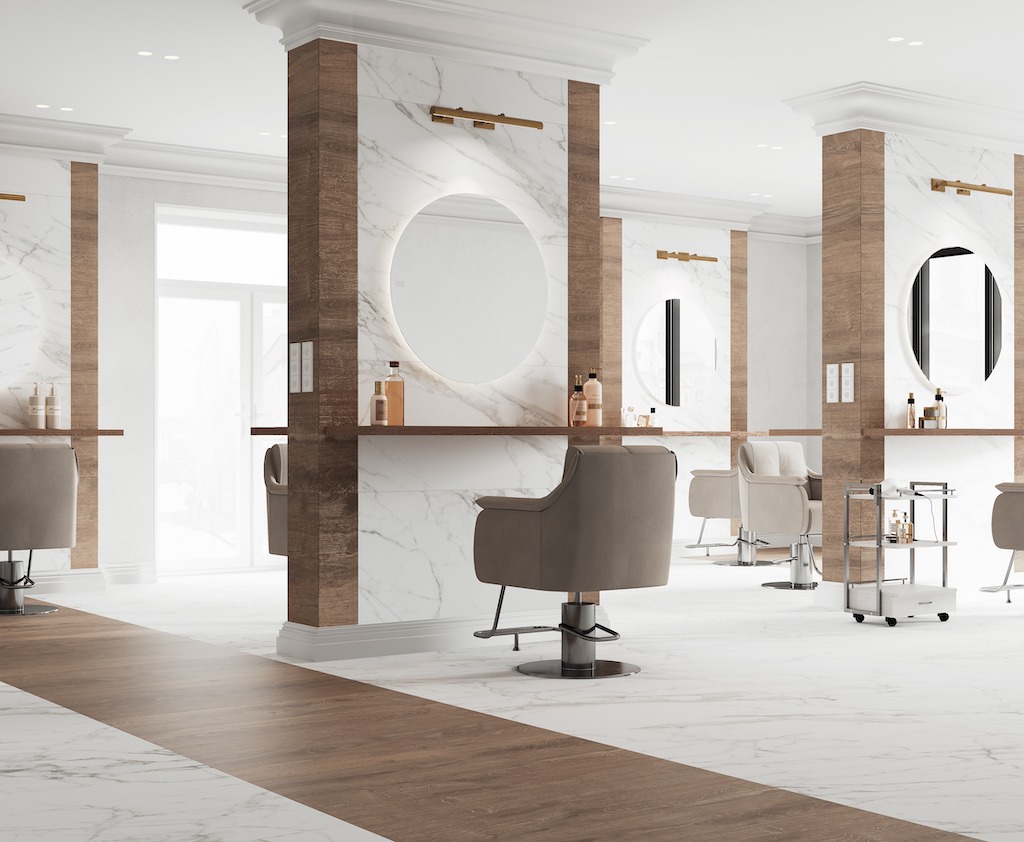 Керамогранит Laparet арт Calacatta Bianco PRO фото 4