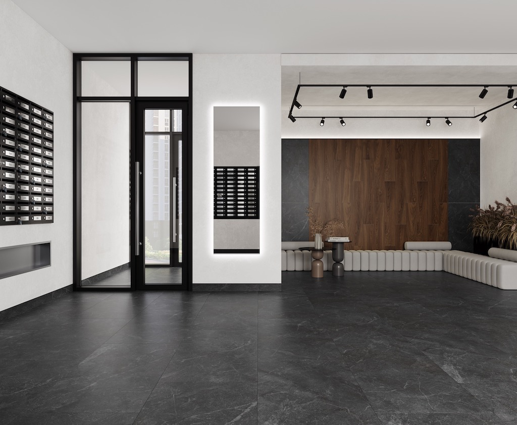 Керамогранит Laparet арт Rocky Black PRO фото 3