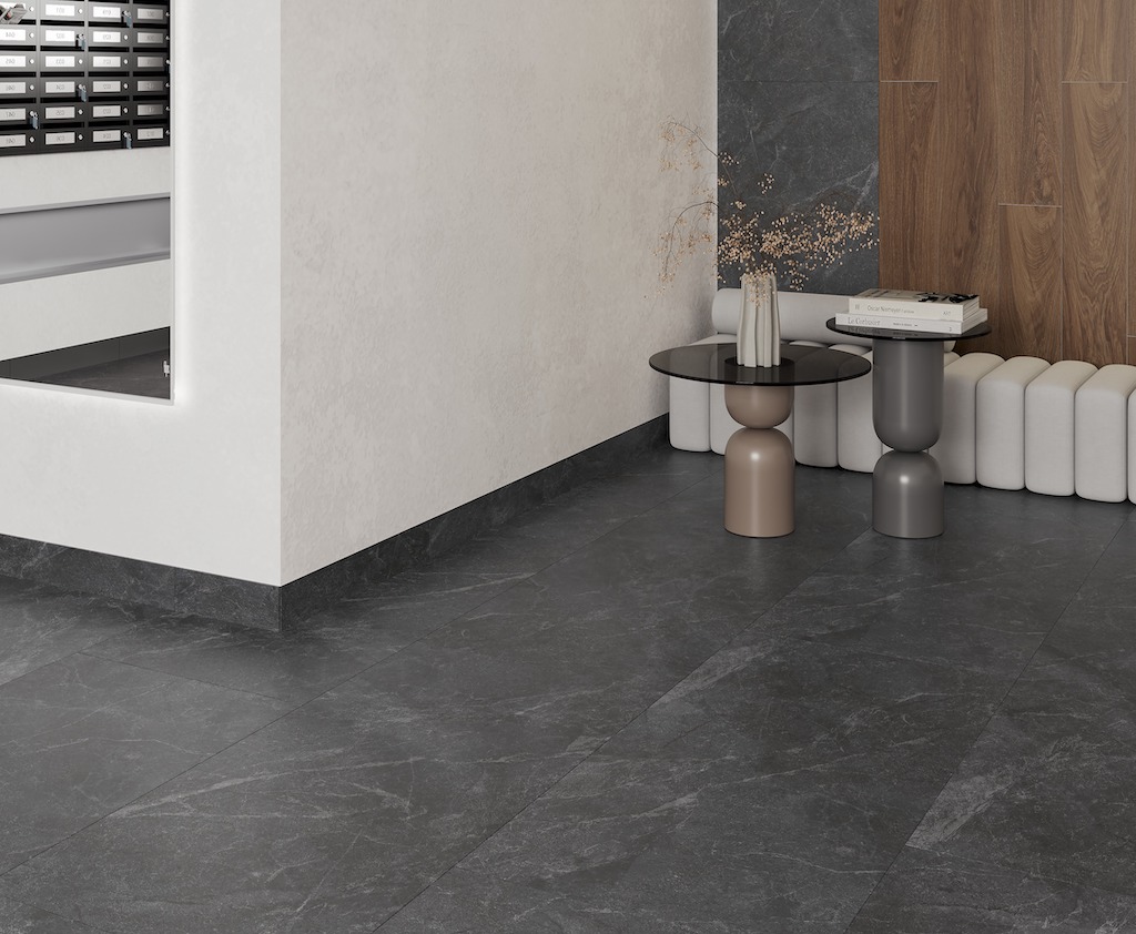 Керамогранит Laparet арт Rocky Black PRO фото 4