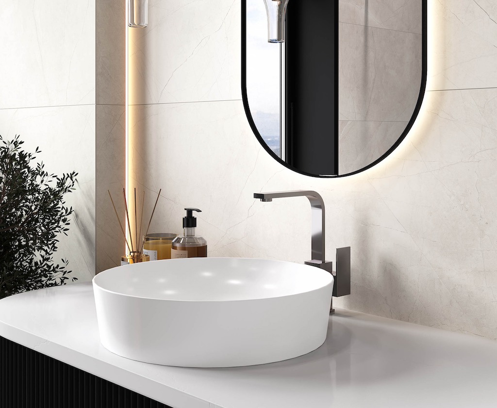 Керамогранит Laparet арт Splash Bianco, белый, 600х1200 фото 2