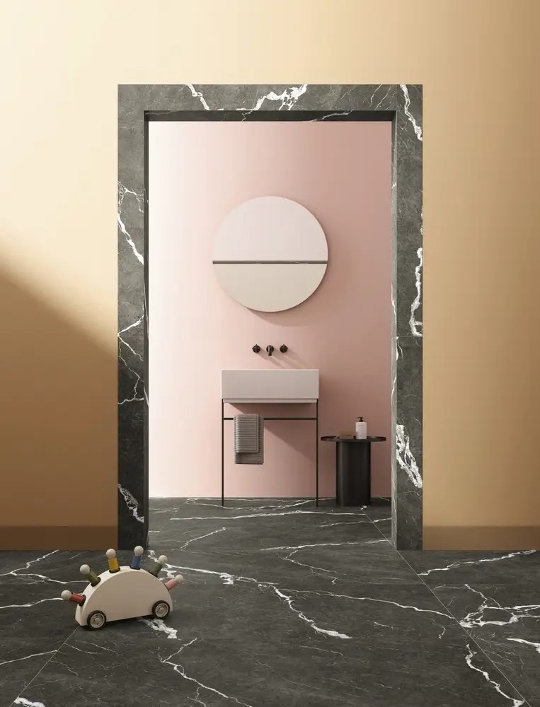 Керамогранит Coliseum арт Michelangelo Dark фото 2