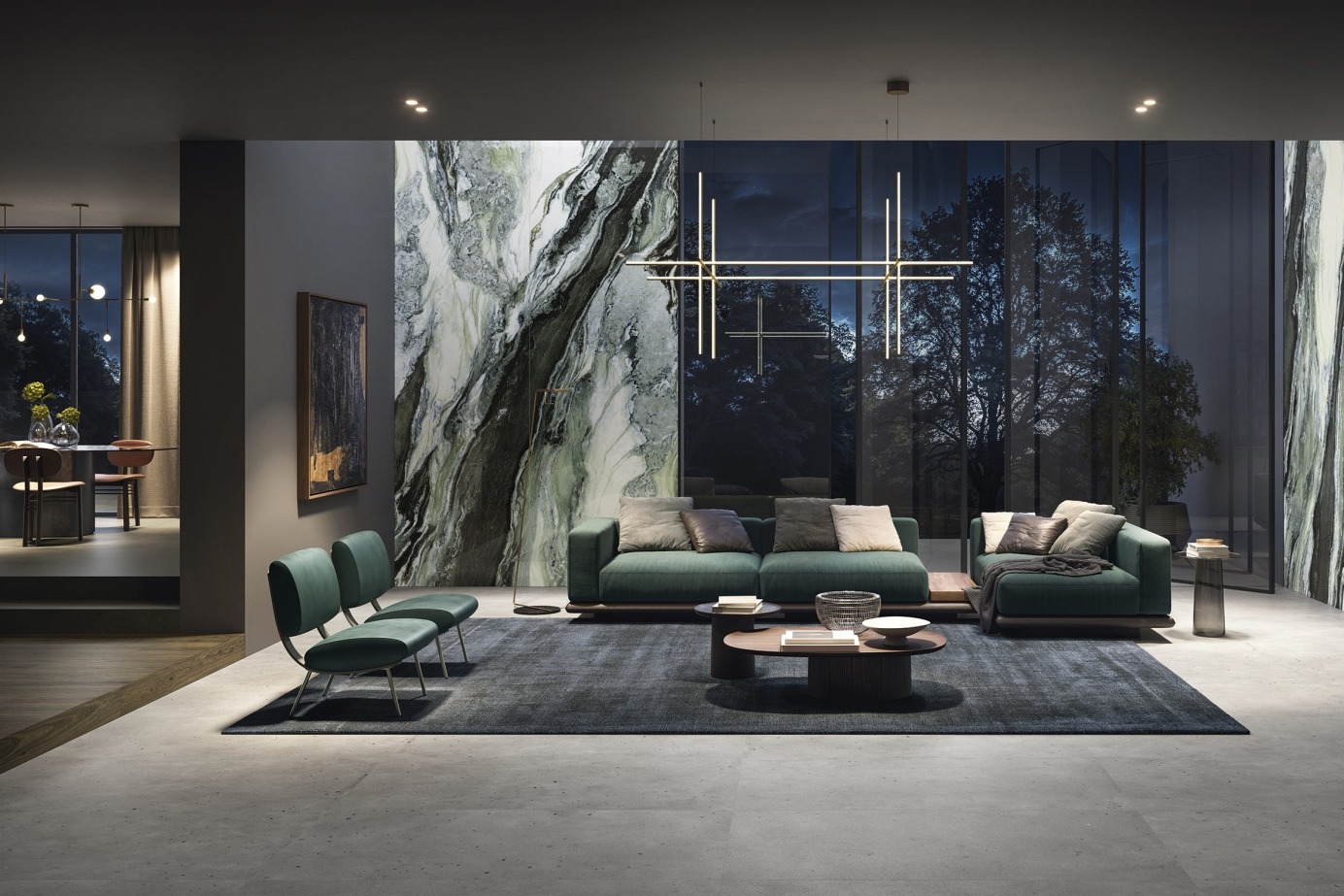 Керамогранит Italon арт Avantgarde Exclusive Green фото 2