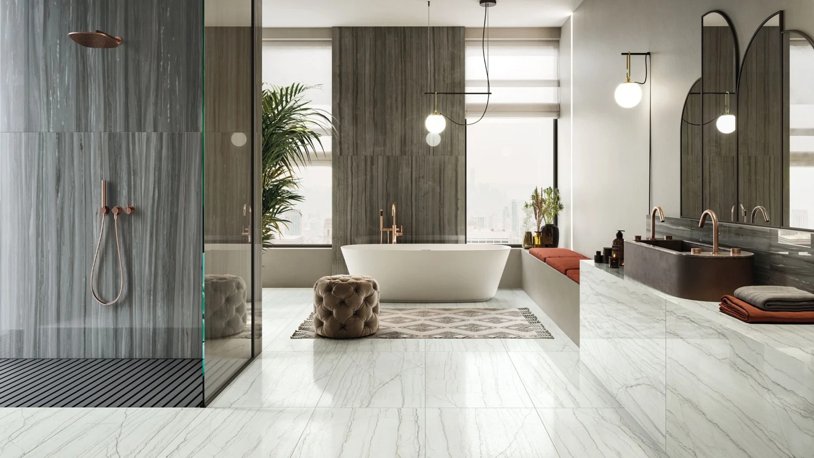 Керамогранит Italon арт Charme Advance Floor Project Platinum White фото 5