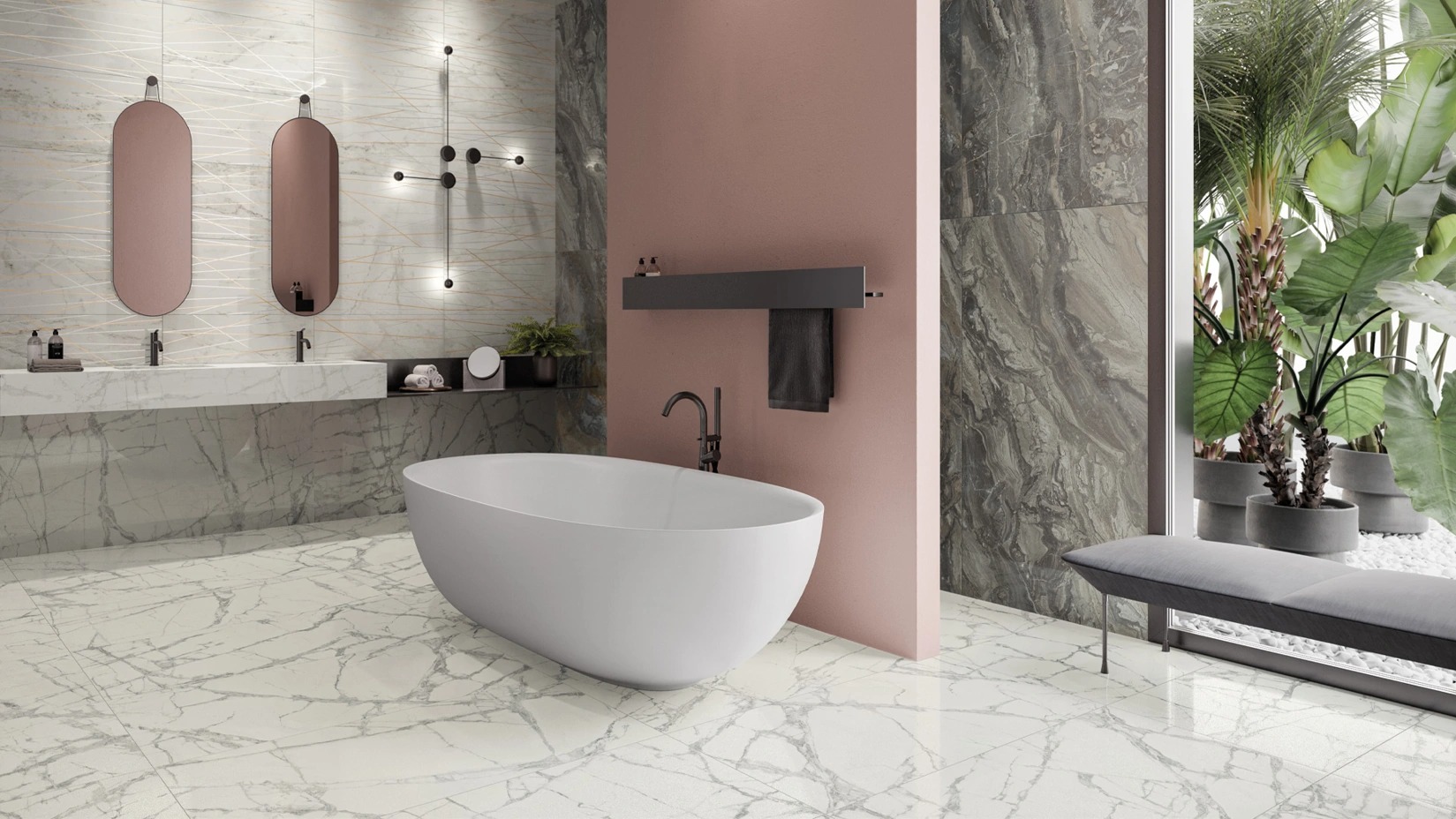 Керамогранит Italon арт Charme Deluxe Floor Project Invisible White фото 4