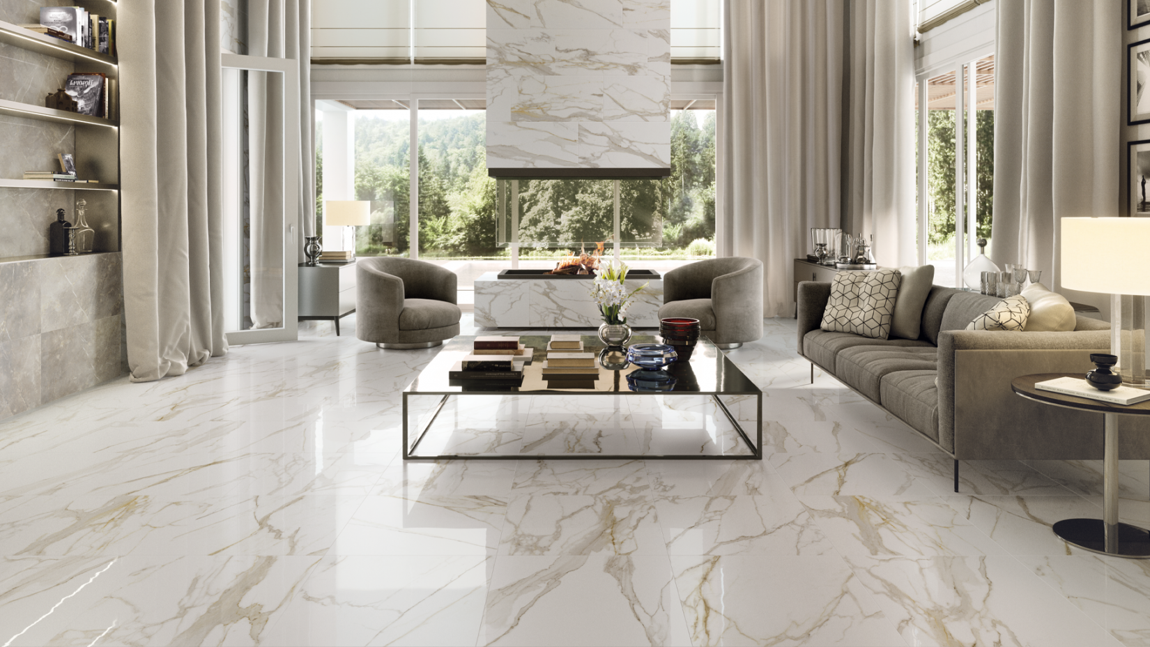 Керамогранит Italon арт Charme Evo Floor Project Calacatta фото 4