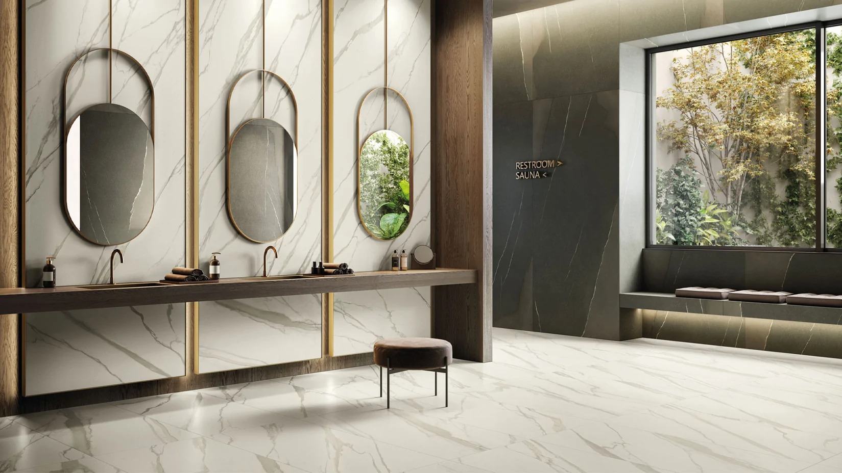 Керамогранит Italon арт Metropolis Calacatta Gold фото 3
