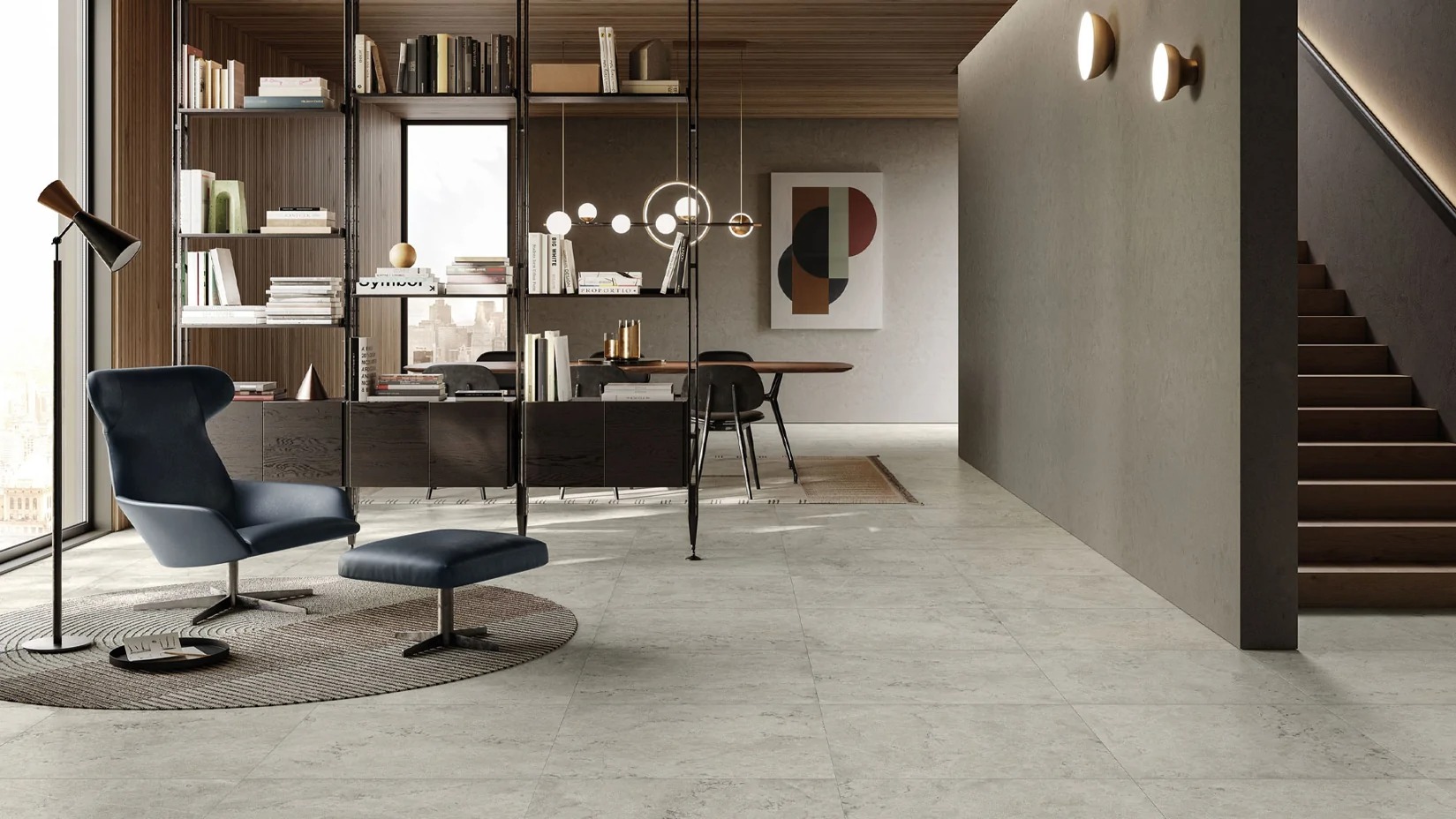 Керамогранит Italon арт Metropolis Absolut Silver фото 4