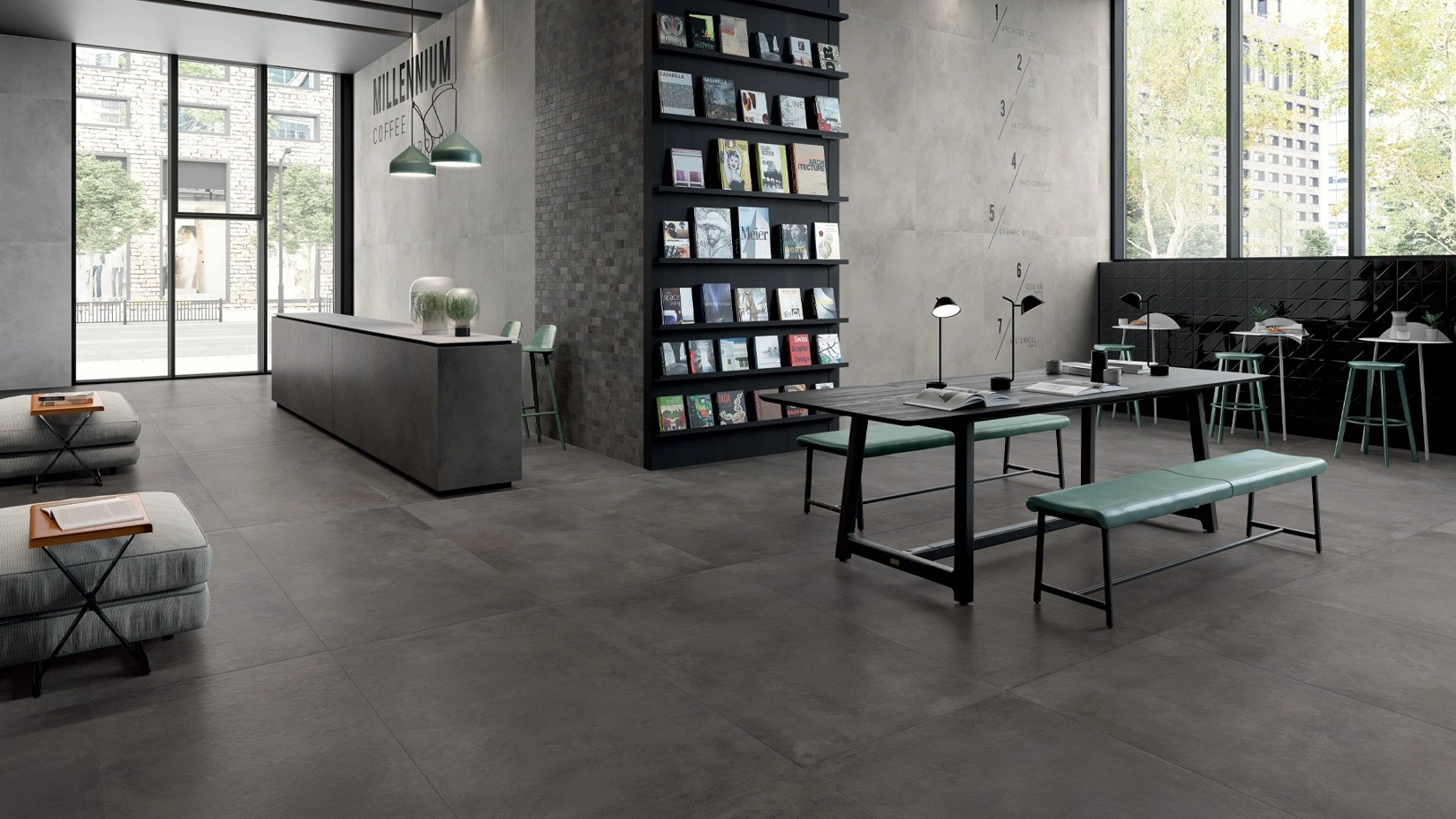 Керамогранит Italon арт Millennium Black фото 3