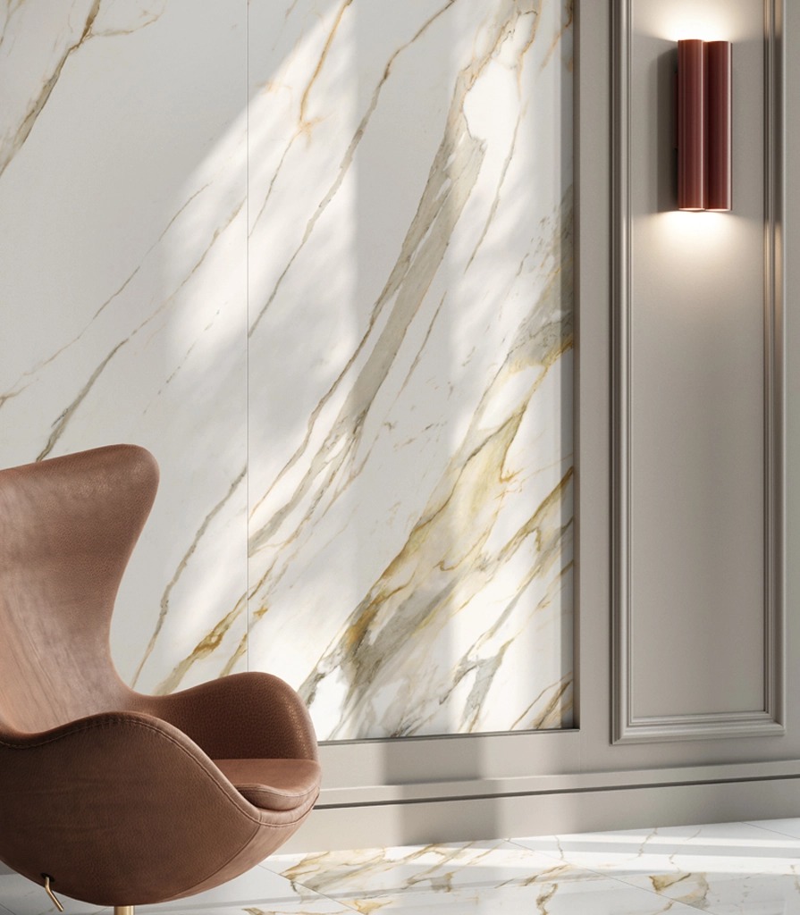 Керамогранит Italon арт Stellaris Calacatta Gold фото 3