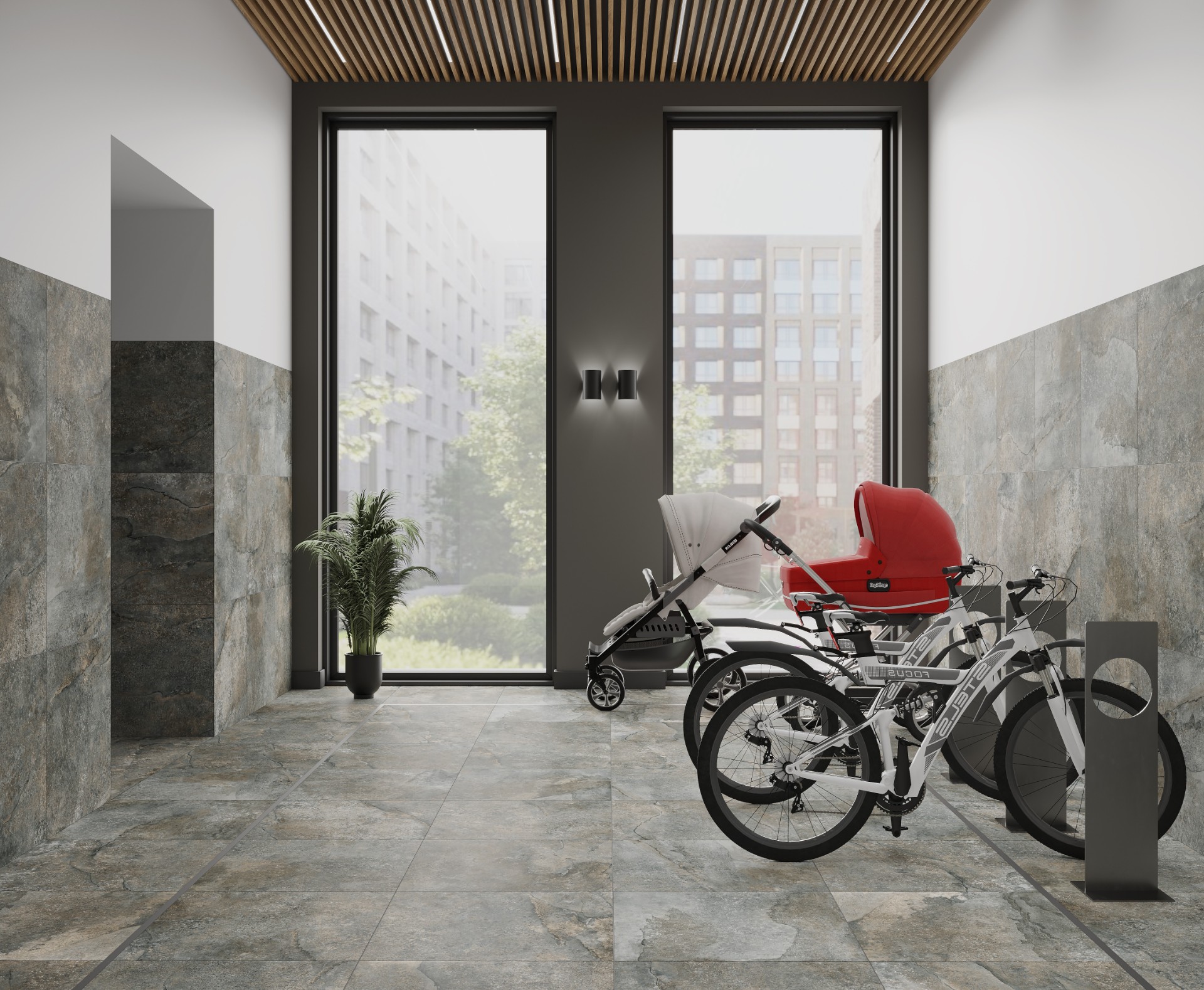 Керамогранит Laparet арт Storm Grey PRO фото 2