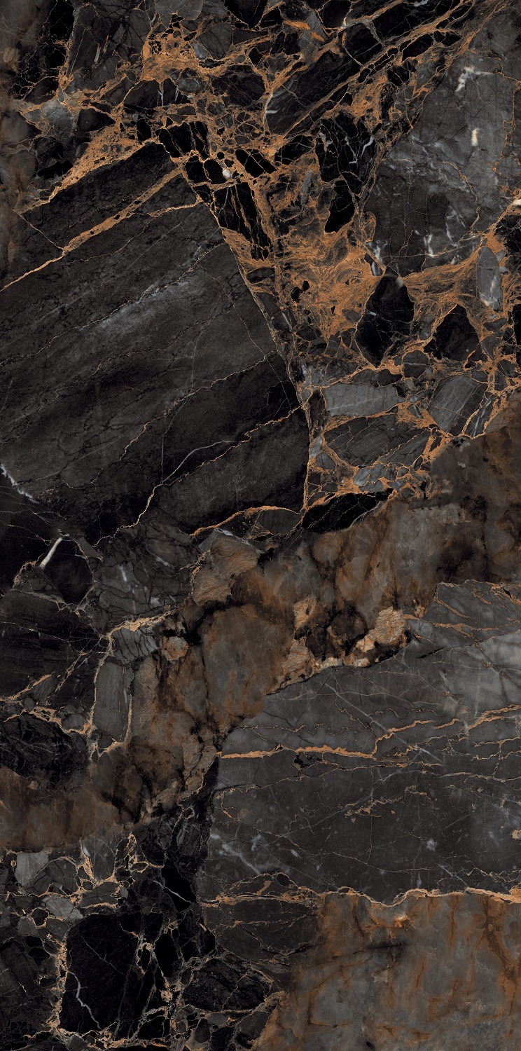 Керамогранит Global Tile арт Decorum, черный, 1200х600 фото 1