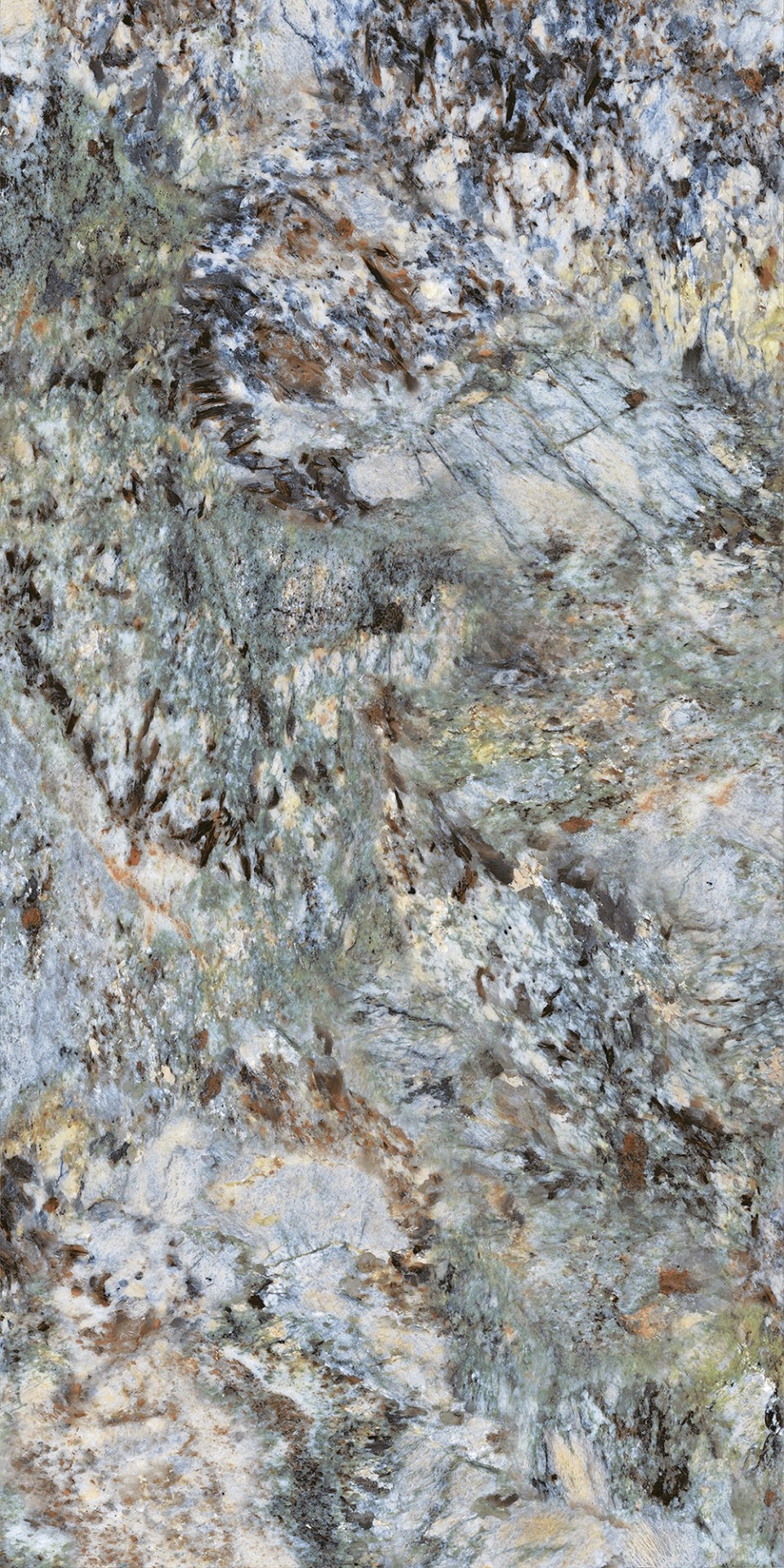 Керамогранит Global Tile арт Medusa, зеленый, 1200х600 фото 1