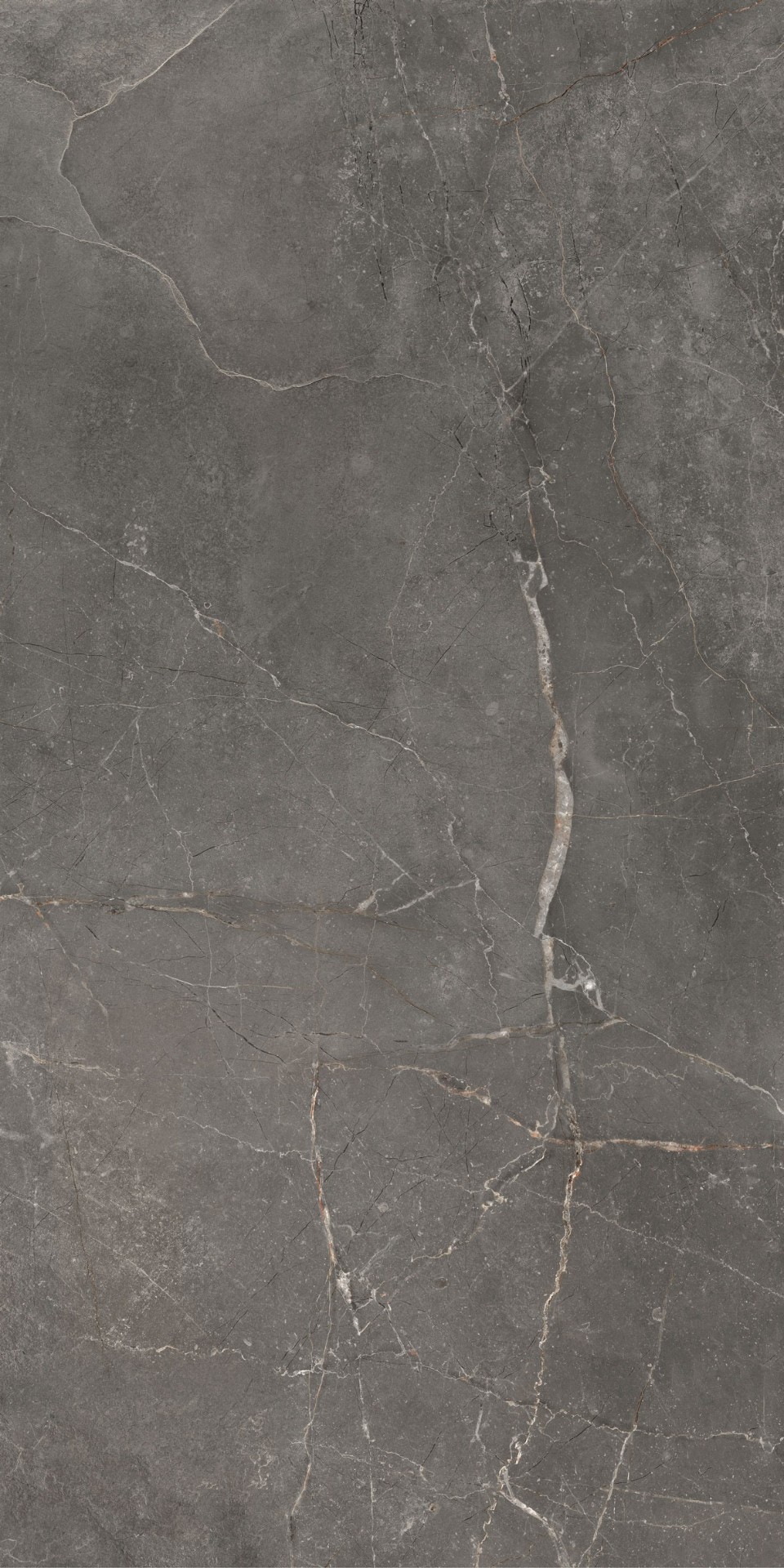 Керамогранит Global Tile арт Verso Dark Grey, темно-серый, 1200x600 фото 1