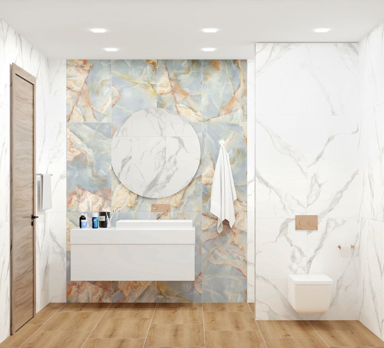Керамогранит Global Tile арт Сопрано, белый, 1000x500 фото 2
