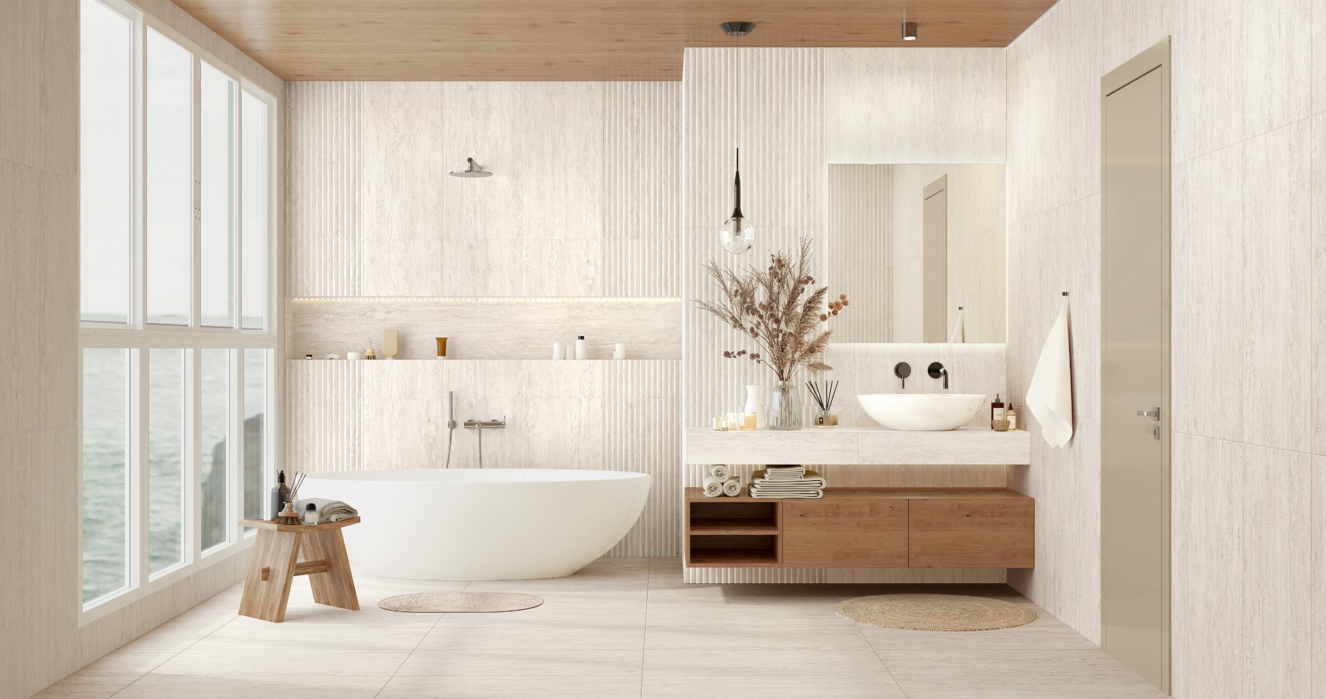 Керамогранит Global Tile арт Форум, светло-бежевый, 1000x500 фото 4