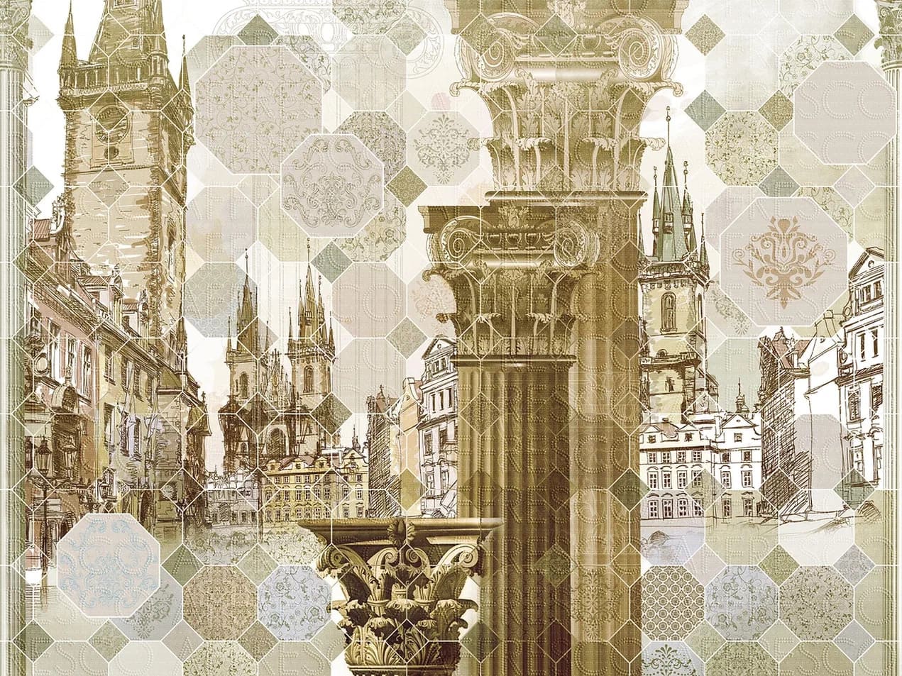 Фрески Affresco арт SN97-COL3 фото 1