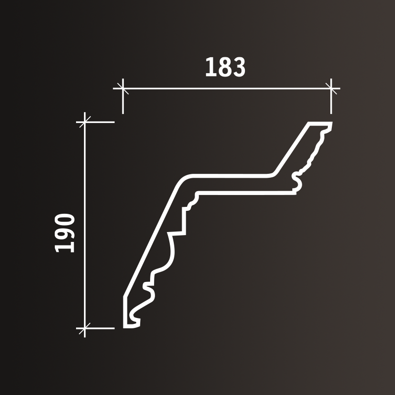 Потолочные карнизы Европласт арт 1.50.137 гибкий фото 3
