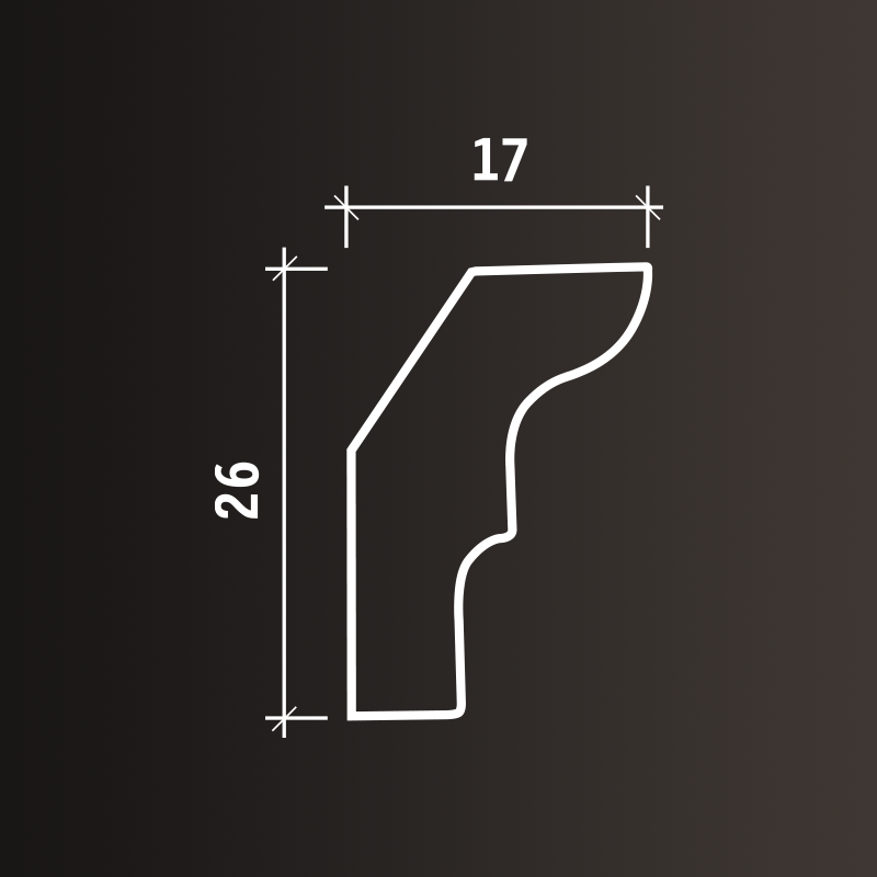 Потолочные карнизы Европласт арт 1.50.155 гибкий фото 3