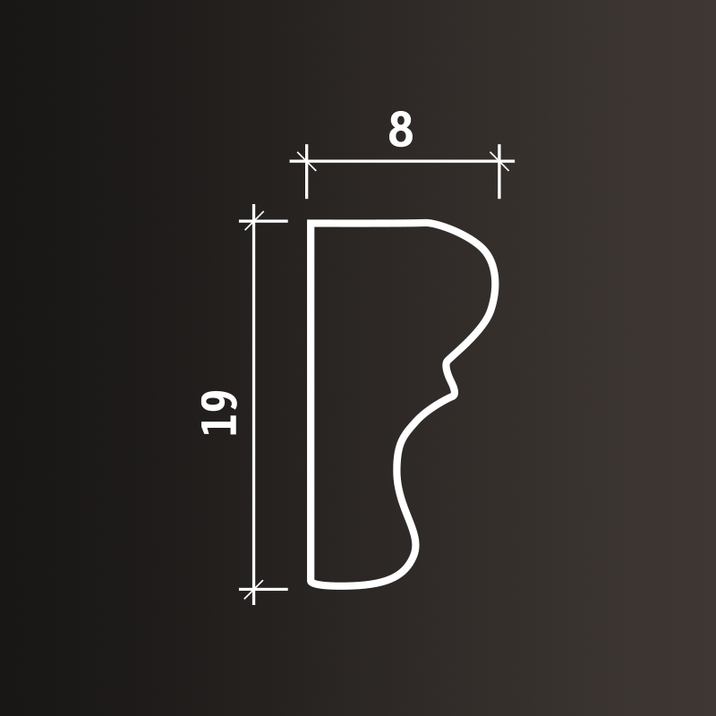 Молдинги Европласт арт 1.51.321 гибкий фото 3