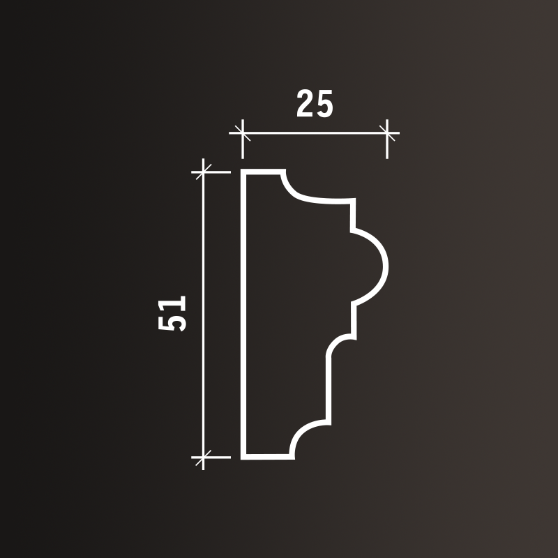 Молдинги Европласт арт 1.51.304 фото 3