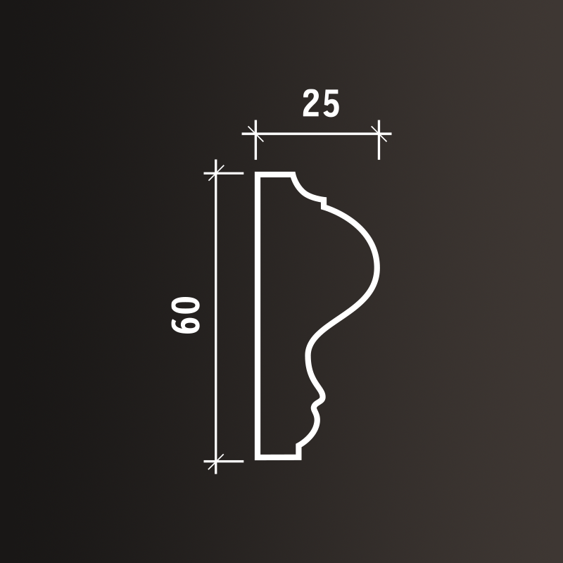 Молдинги Европласт арт 1.51.302 гибкий фото 3