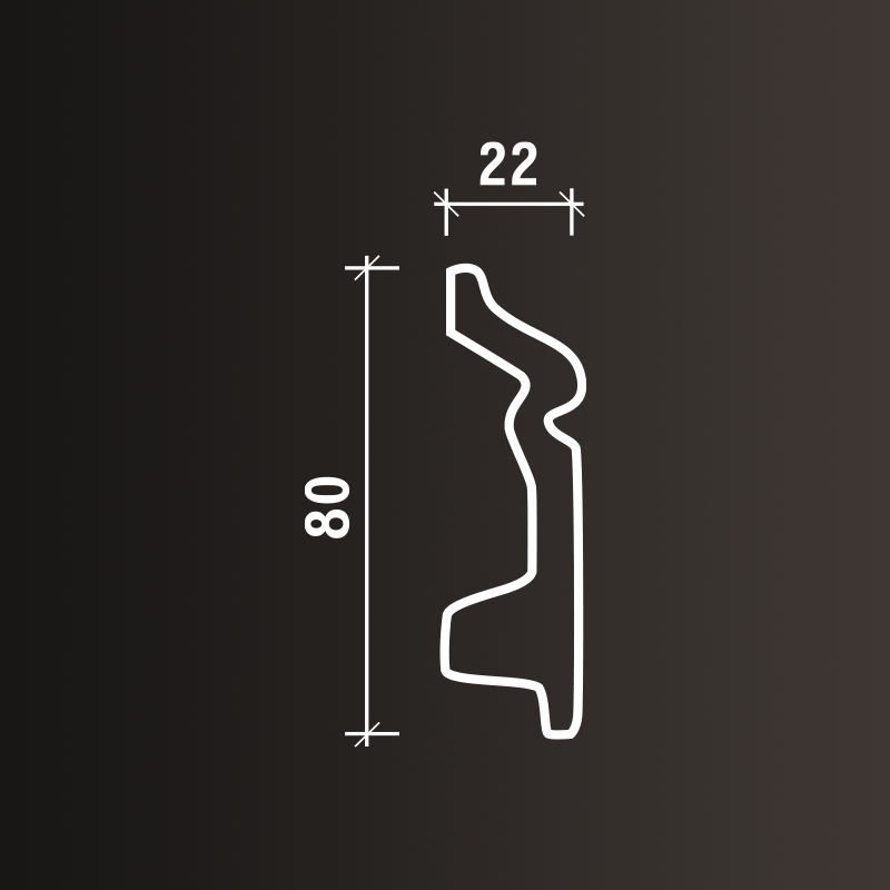 Плинтусы Европласт арт 1.53.107 фото 3