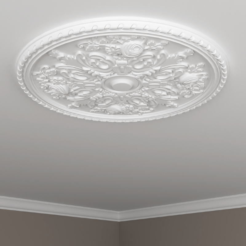 Розетки, кессоны, купола Европласт арт 1.56.025 фото 2