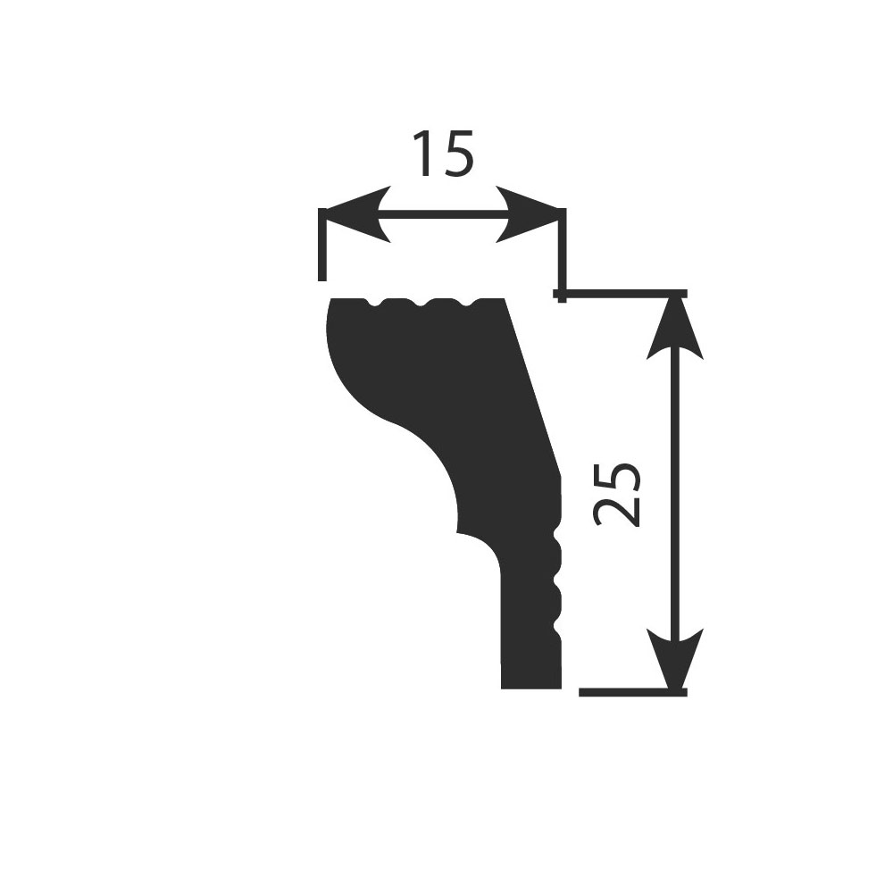 Потолочные карнизы Cosca Décor арт KX010 фото 2