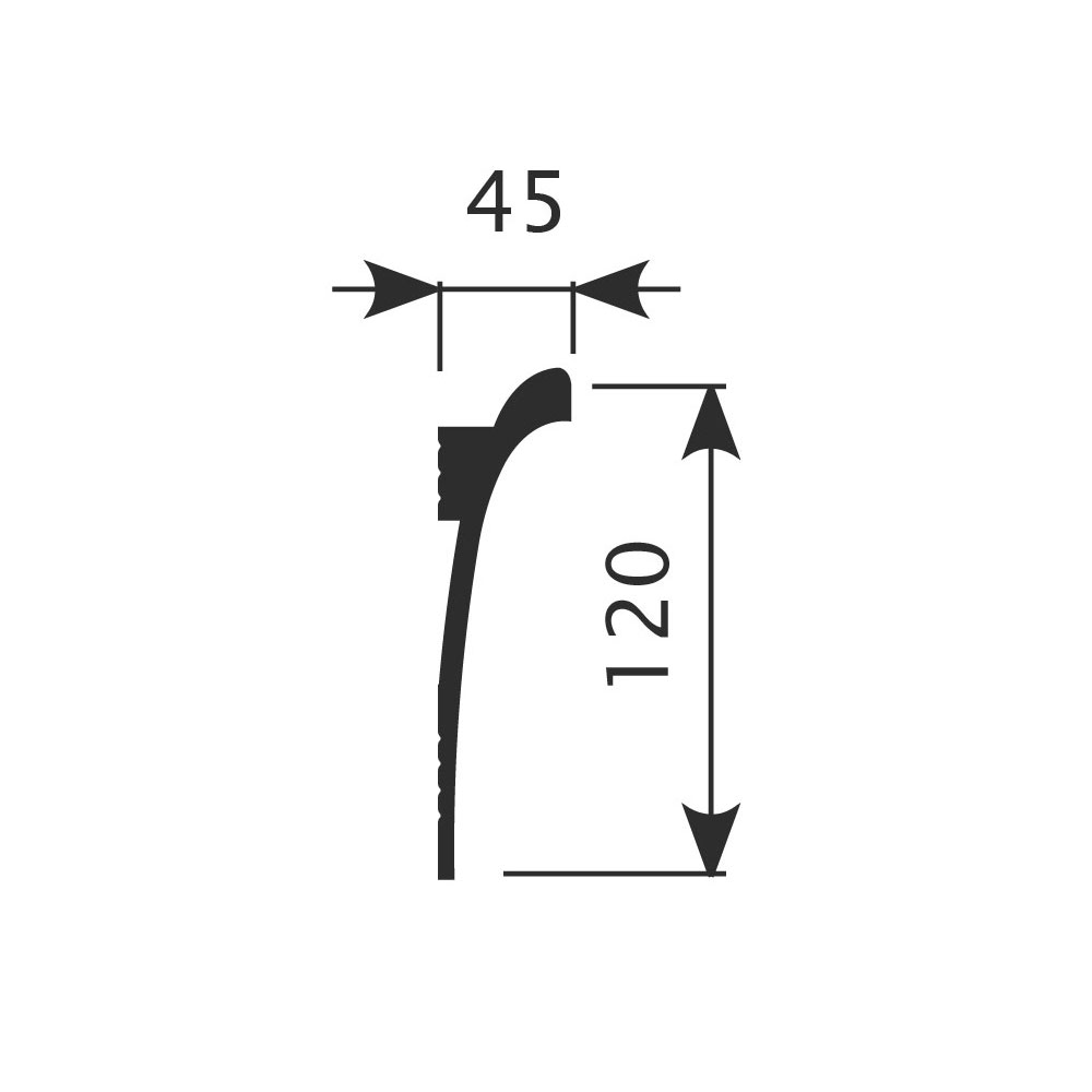 Потолочные карнизы Cosca Décor арт KX003 фото 2