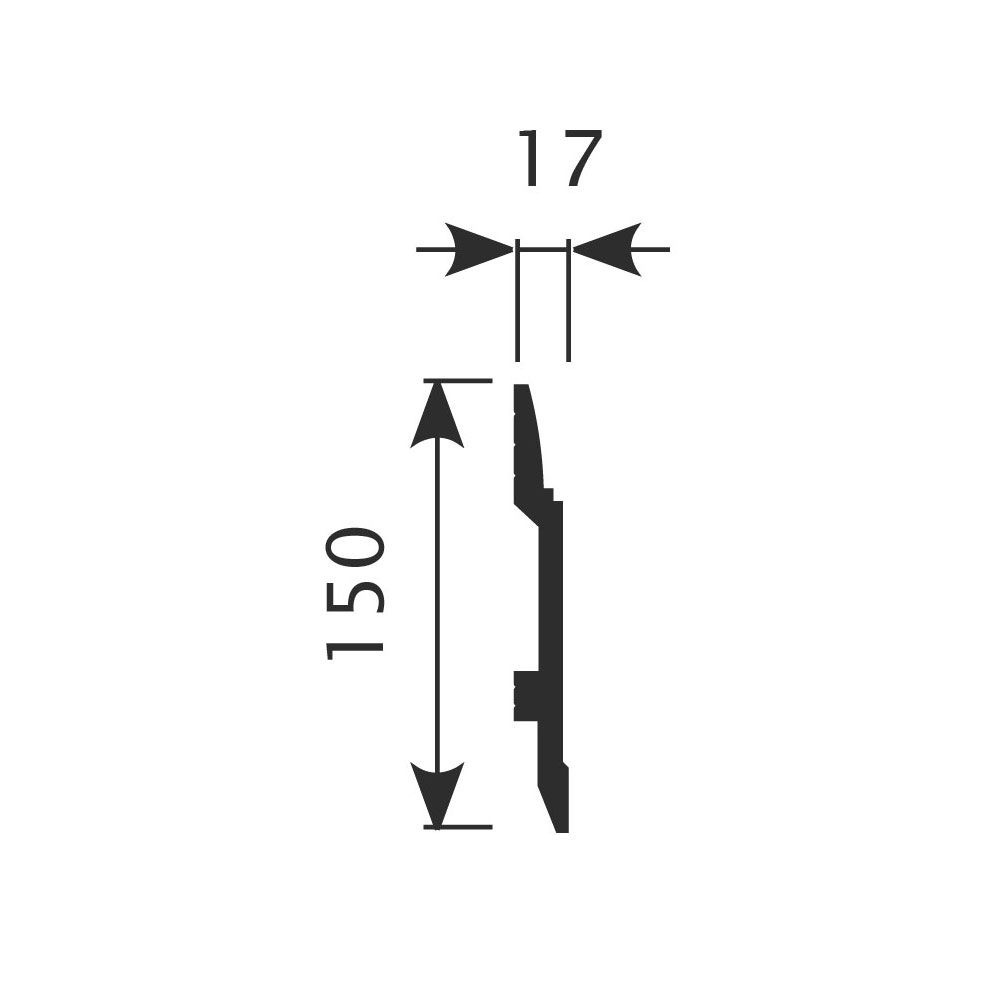 Плинтусы Cosca Décor арт PX007 фото 2