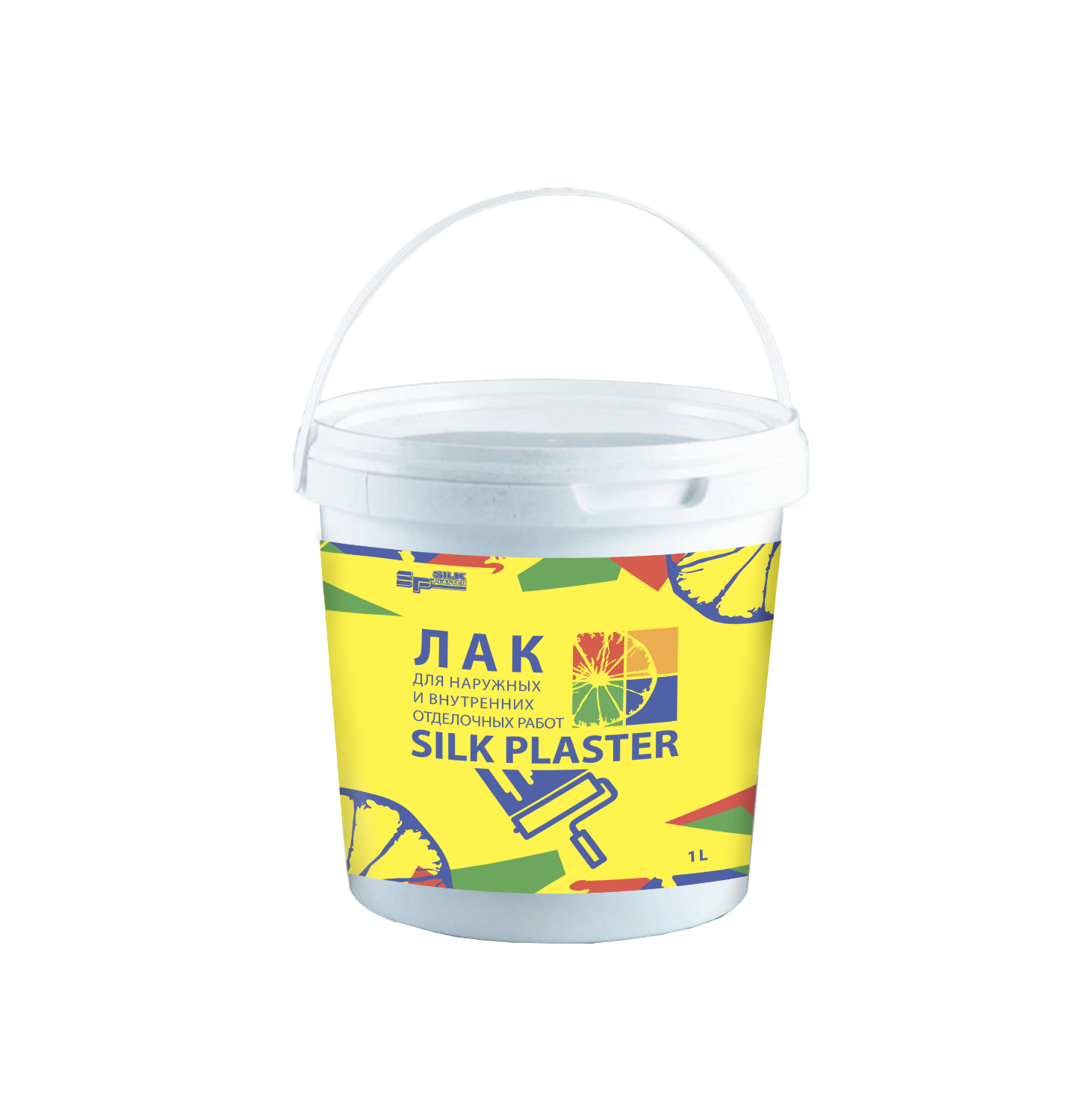 Лак Silk Plaster арт Лак, 1л (расход на 5 кв.м в два слоя) фото 1