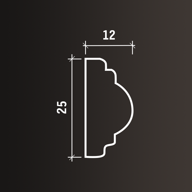 Молдинги Европласт арт 1.51.322 гибкий фото 3