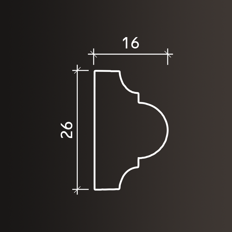 Молдинги Европласт арт 1.51.353 гибкий фото 3