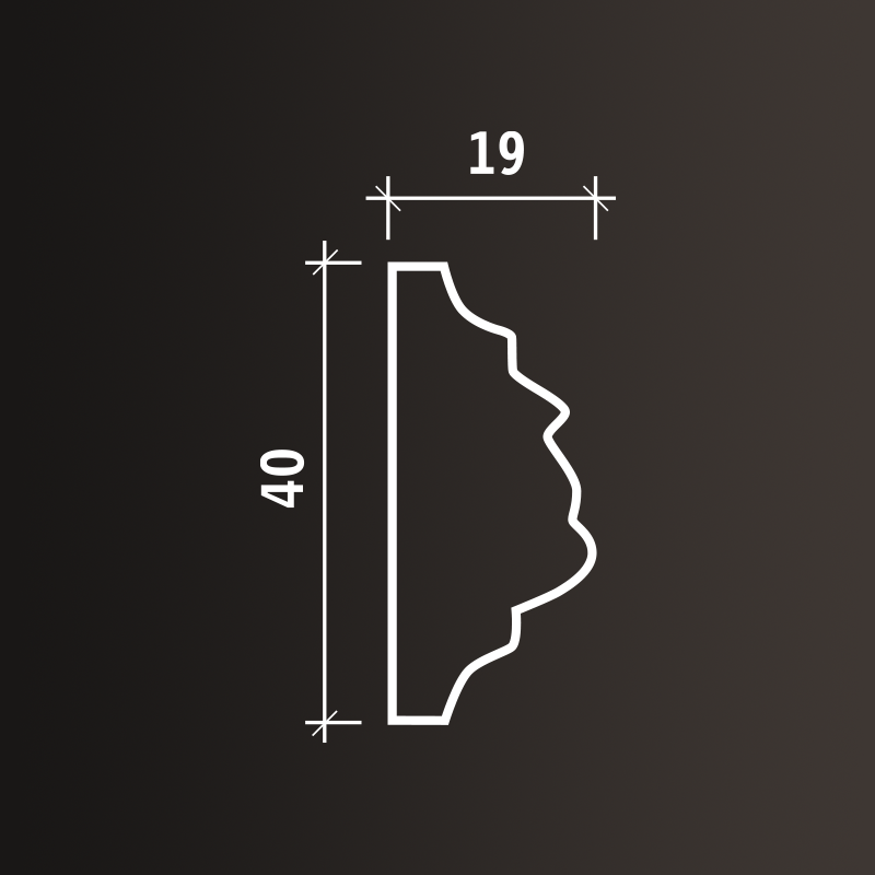 Молдинги Европласт арт 1.51.312 гибкий фото 3