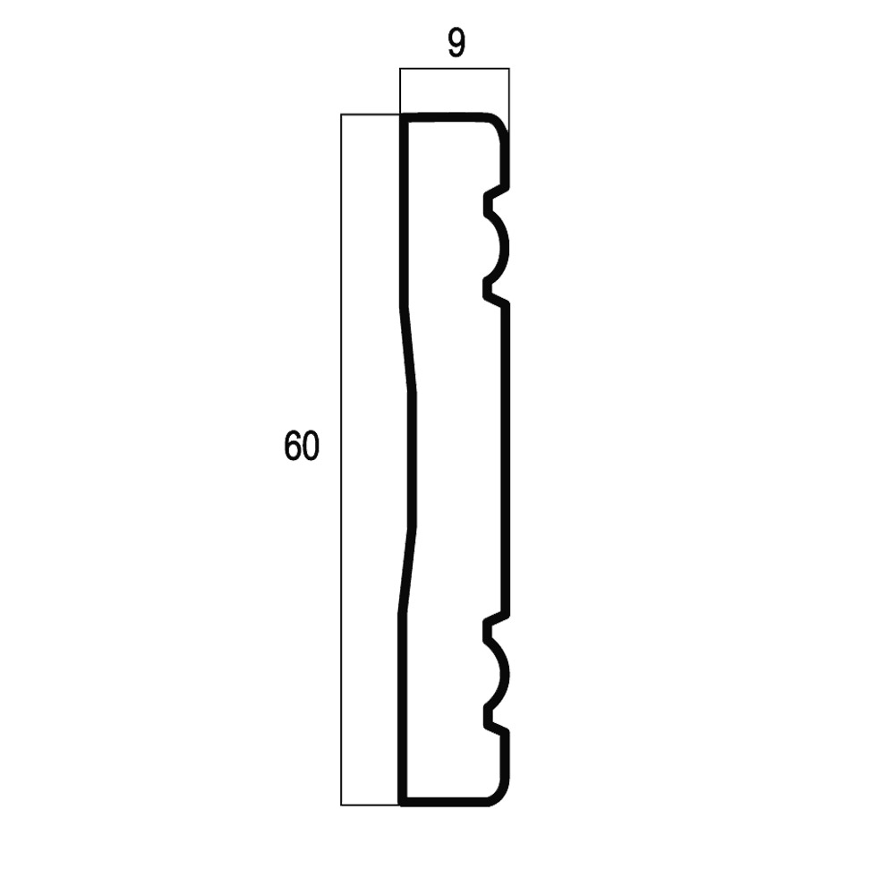Молдинги Cosca Décor арт W60(1)/IVG2 фото 2