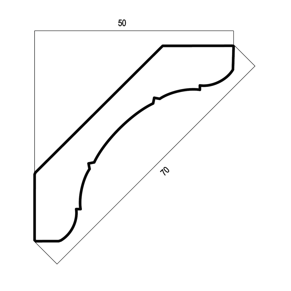 Потолочные карнизы Cosca Décor арт 155-552 фото 2