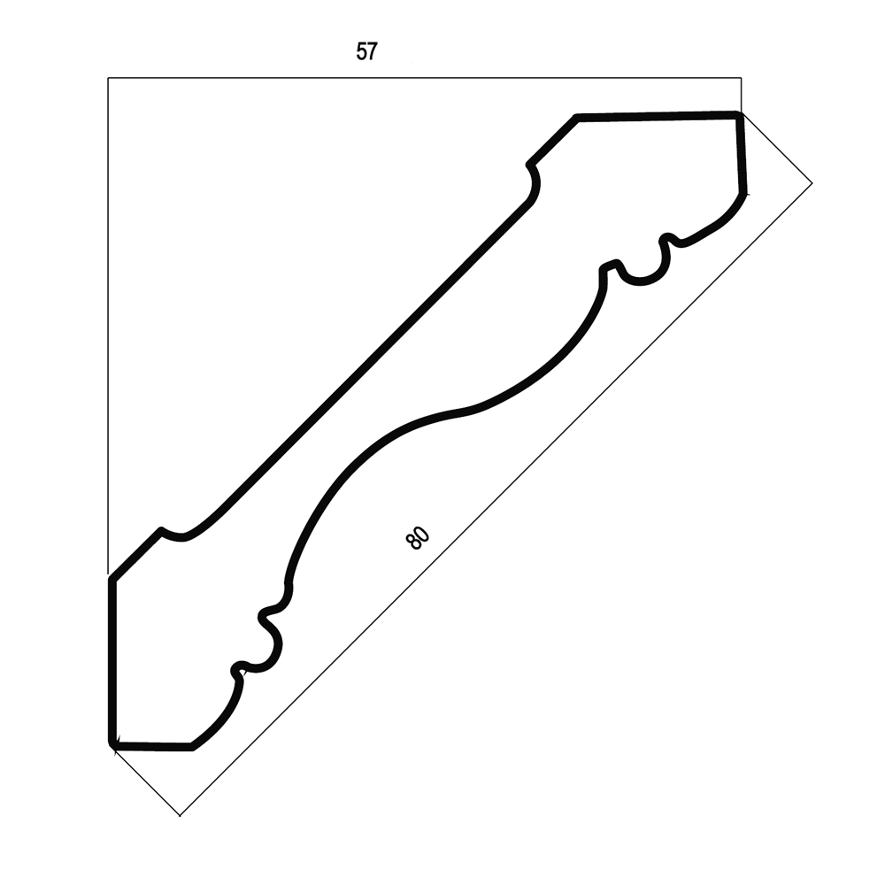 Потолочные карнизы Cosca Décor арт 179-12 фото 2