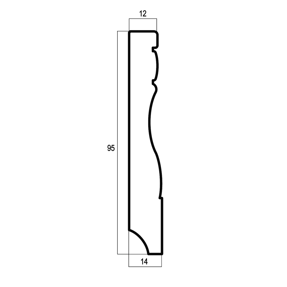 Плинтусы Cosca Décor арт 195-16 фото 2