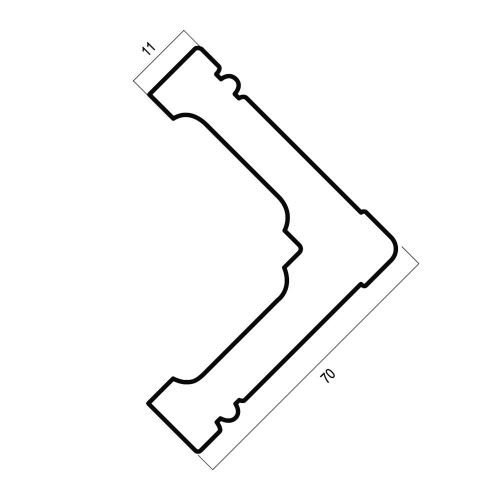 Молдинги Cosca Décor арт C70(1)/G327 фото 2