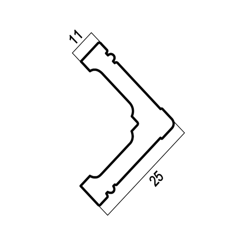 Молдинги Cosca Décor арт C25(1)/WS2 фото 2
