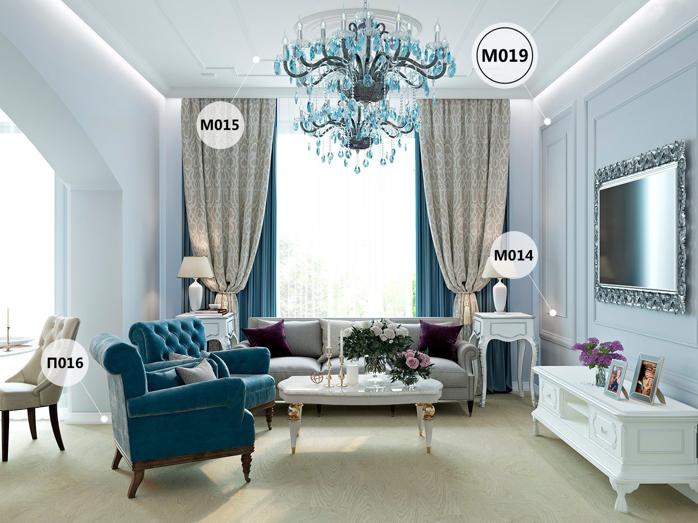 Молдинги Cosca Décor арт MX019 фото 3
