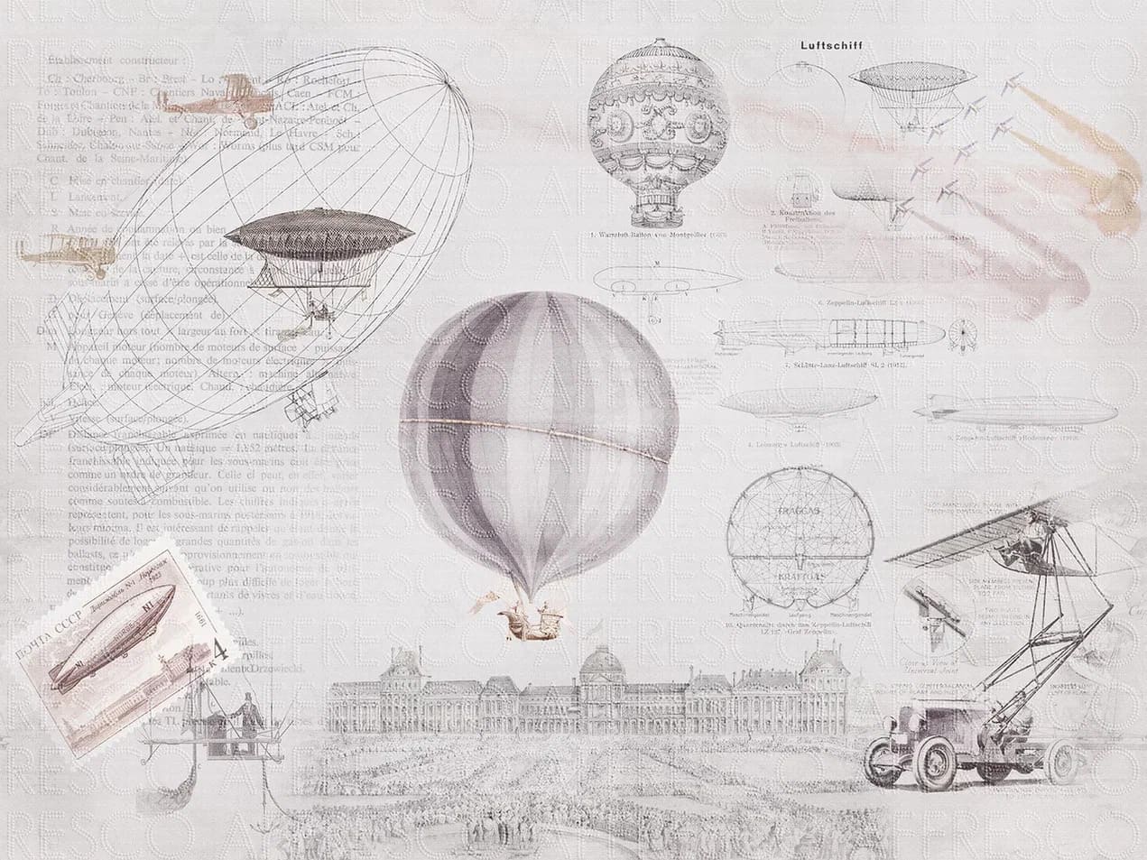 Фрески Affresco арт AF676-COL3 фото 1