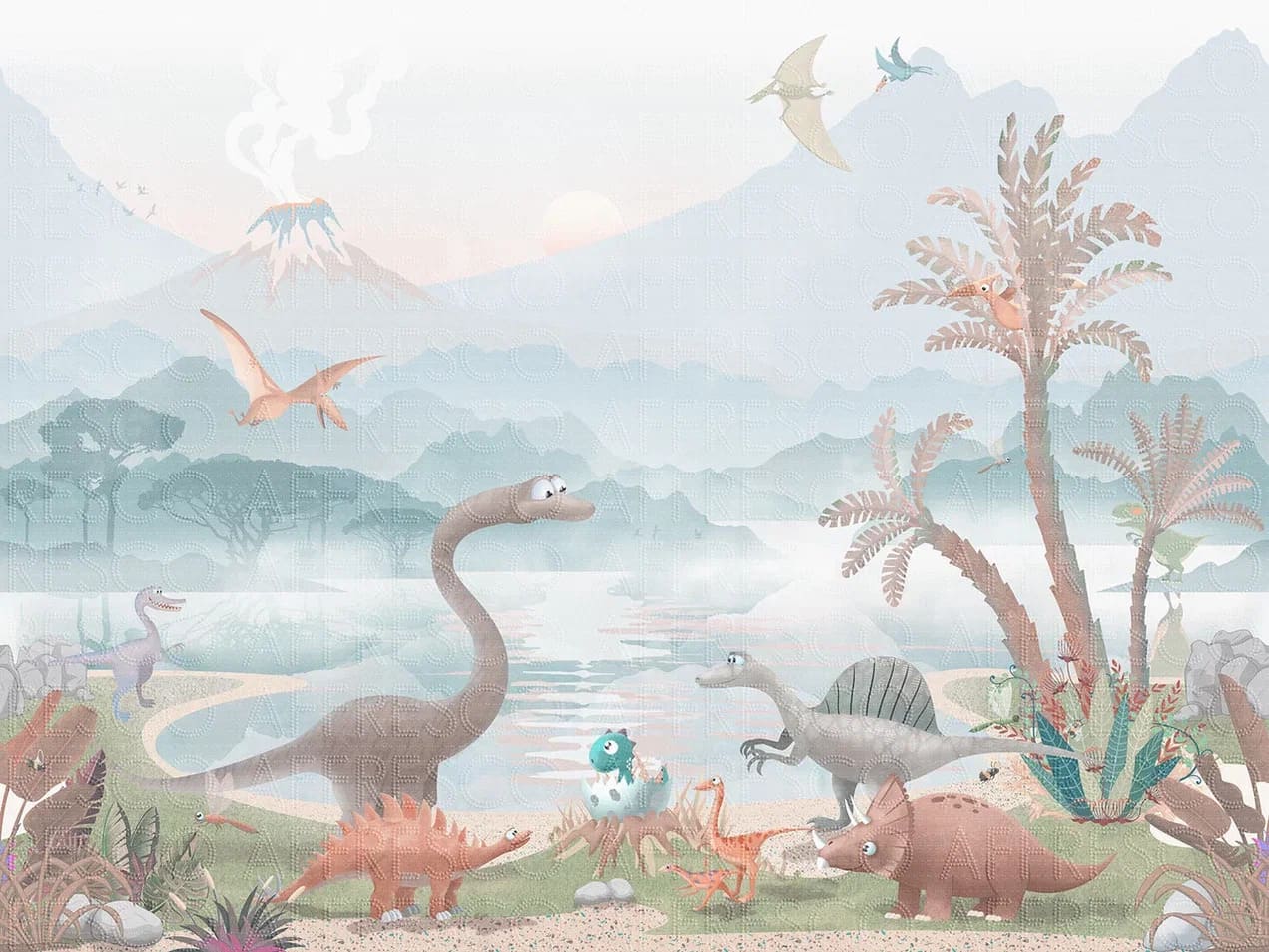 Фрески Affresco арт AH618-COL3 фото 1