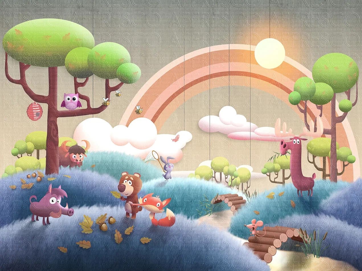 Фрески Affresco арт DR600-COL3 фото 1