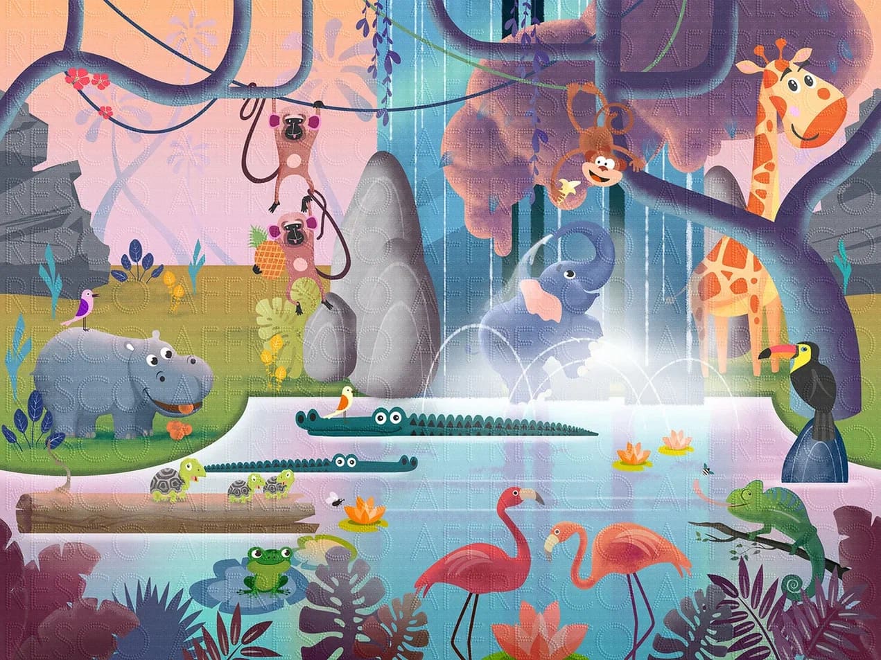 Фрески Affresco арт DR609-COL4 фото 1