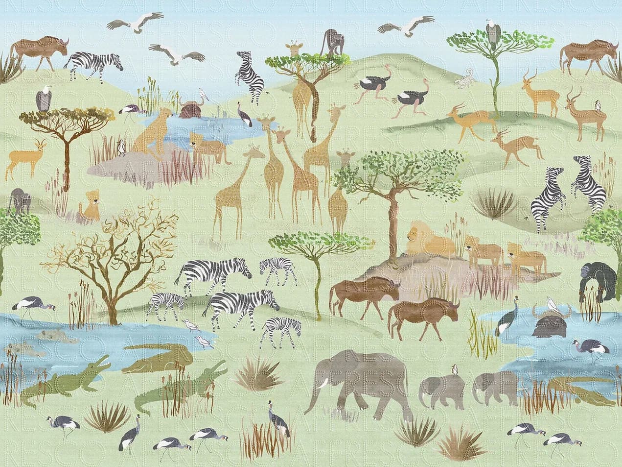 Фрески Affresco арт NL670-COL4 фото 1